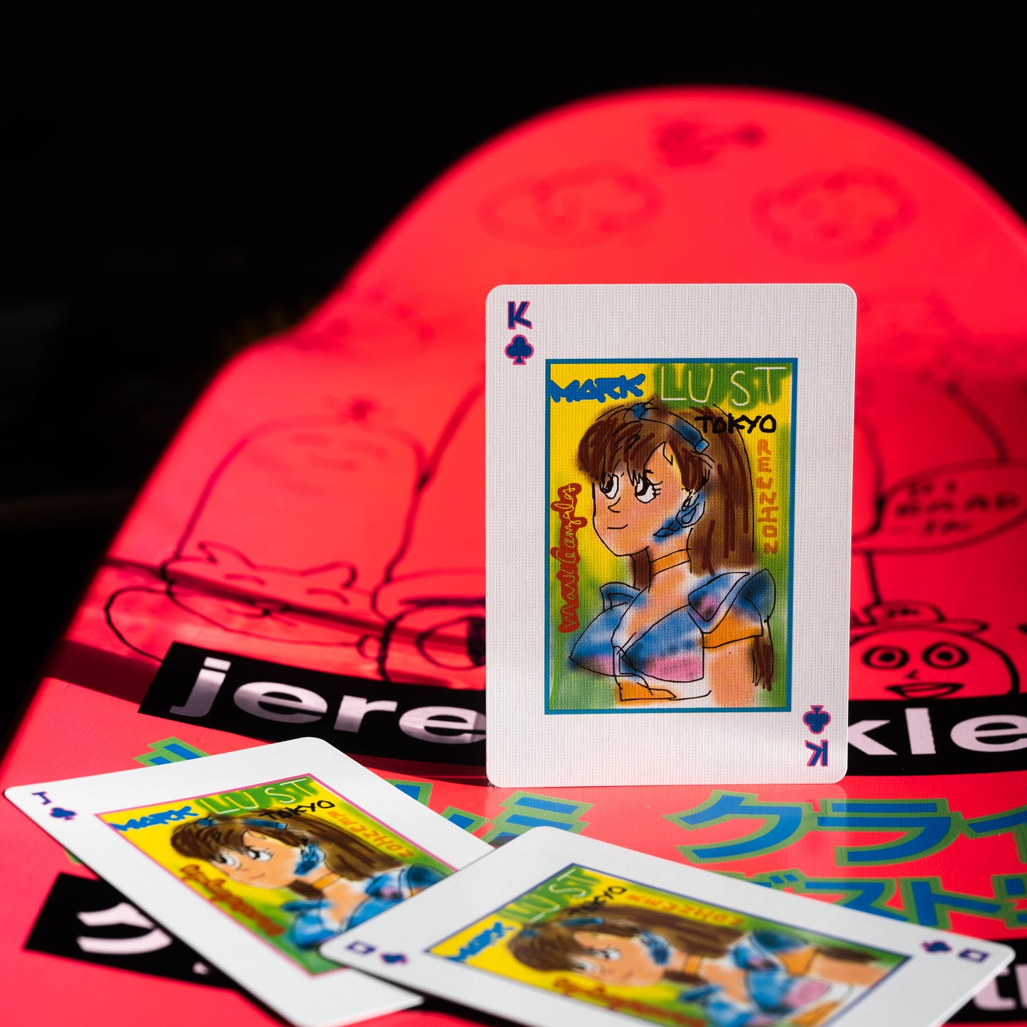 dream girl playing cards LIMITED FOIL EDITION