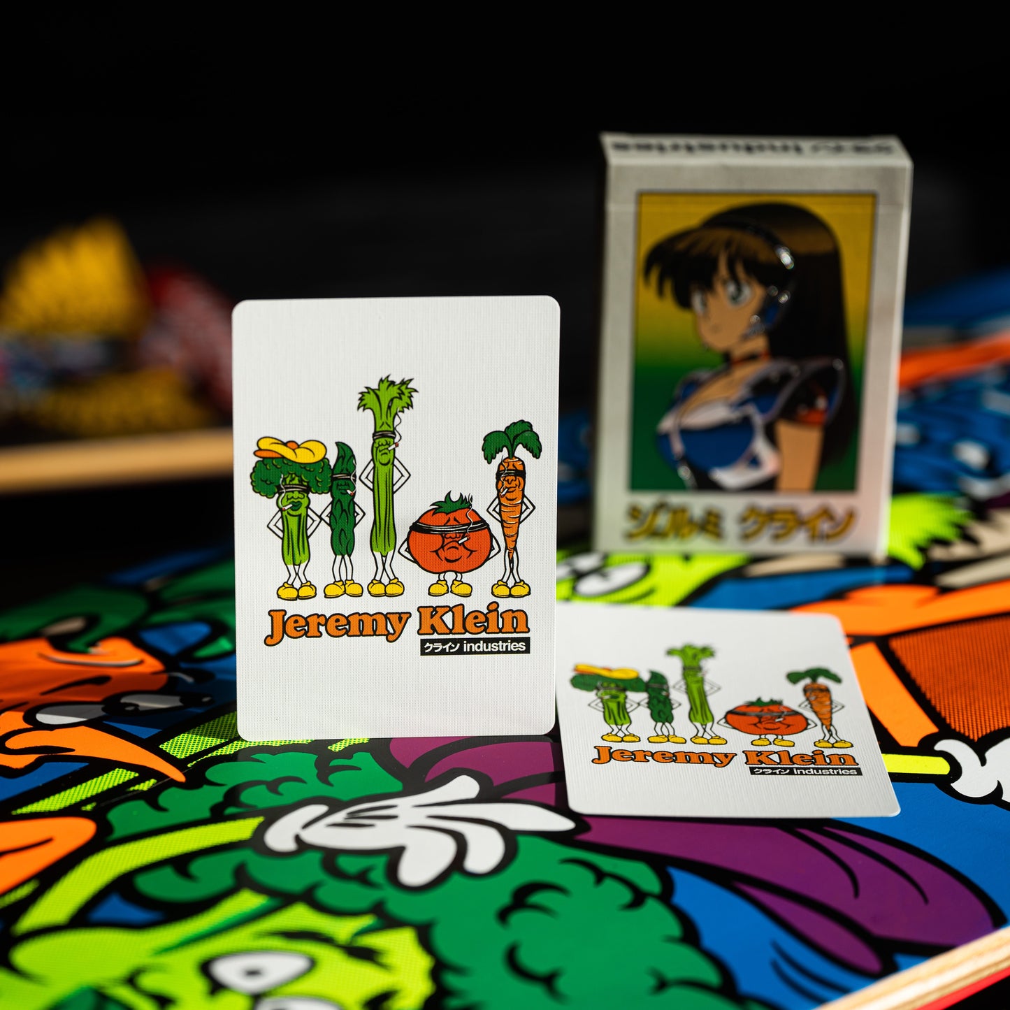 dream girl playing cards LIMITED FOIL EDITION GILDED PINK/PURPLE SHIFT