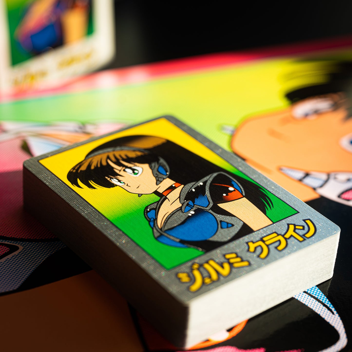 dream girl playing cards LIMITED FOIL EDITION GILDED BLUE/TEAL SHIFT