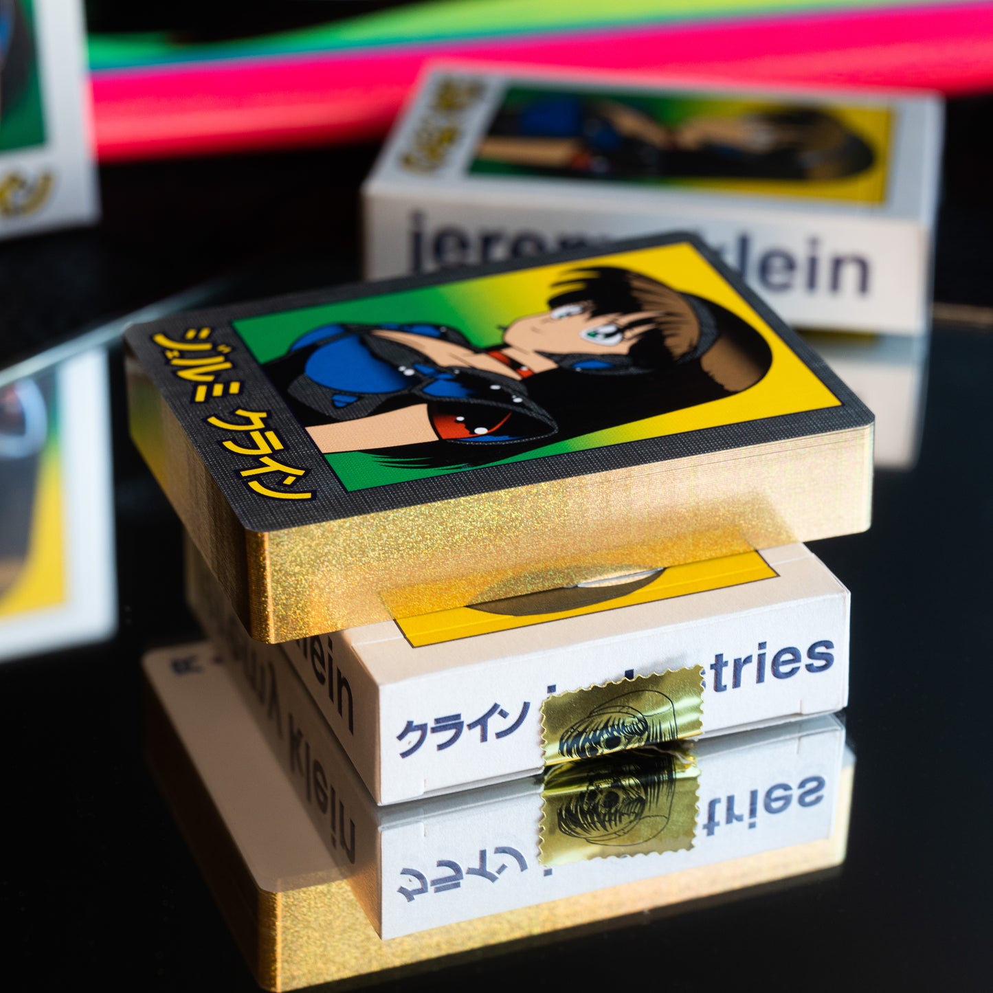 dream girl playing cards LIMITED FOIL EDITION GILDED GOLD STARLIGHT
