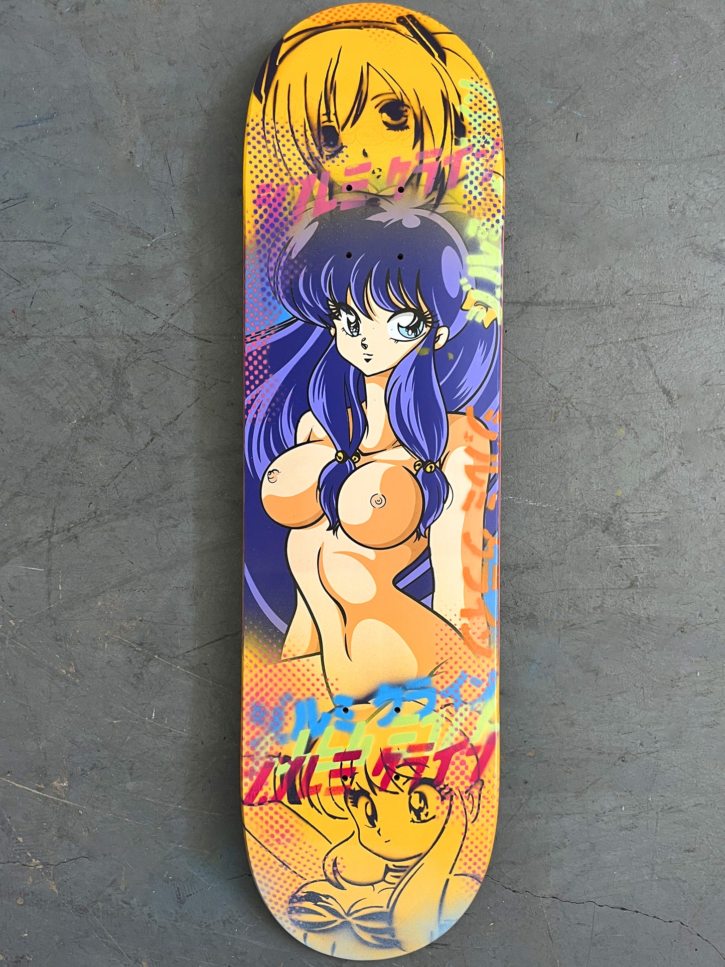 shampoo YELLOW/PURPLE 8.25 X 32 MIXED PROCESS 1 OF 1 SIGNED