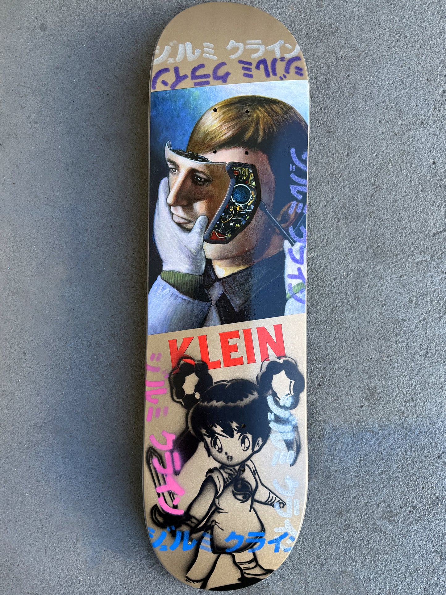 klein hammers 8.25 X 32.25 METALLIC GOLD MIXED PROCESS 1 of 1