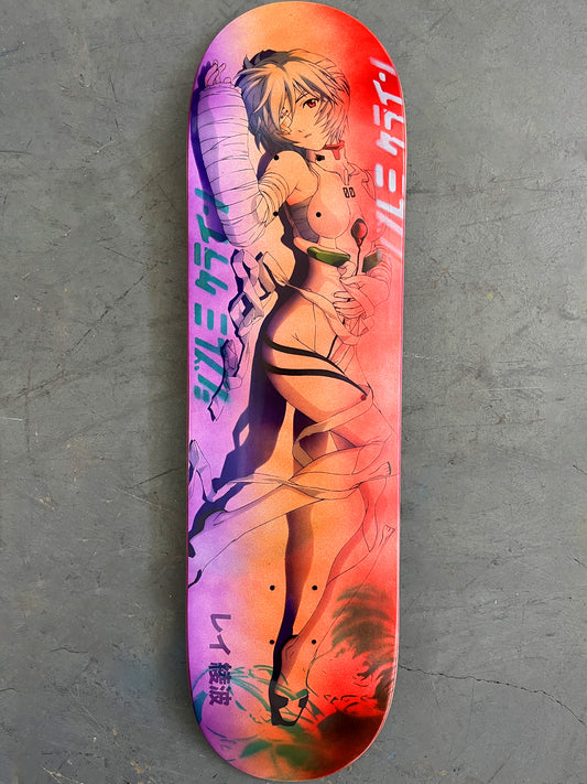 rei 3 8.25 X 32.25 ANODIZED RED/ORANGE/PURPLE MIXED PROCESS SIGNED 1 of 1