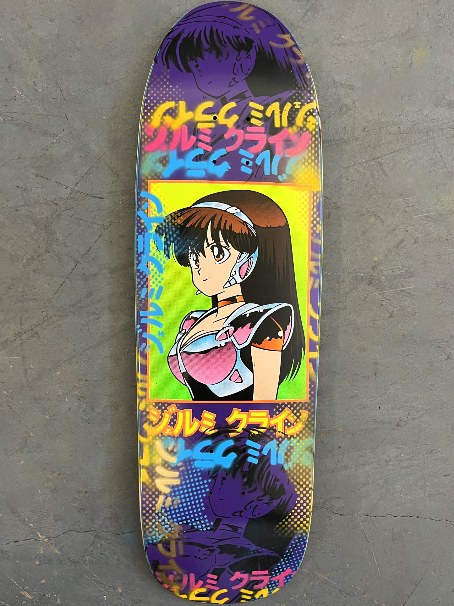 dream girl PURPLE 9.5 X 31.75 1 OF 1 SIGNED