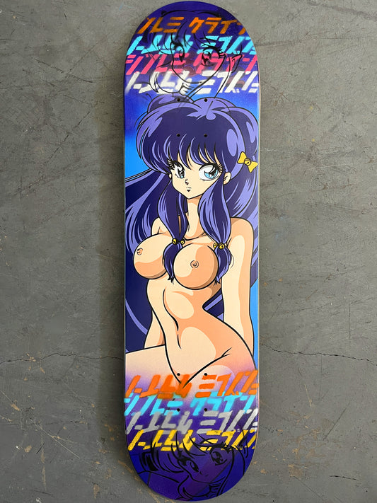 shampoo PURPLE GLITTER/BLUE 8.25 X 32 MIXED PROCESS 1 OF 1 SIGNED