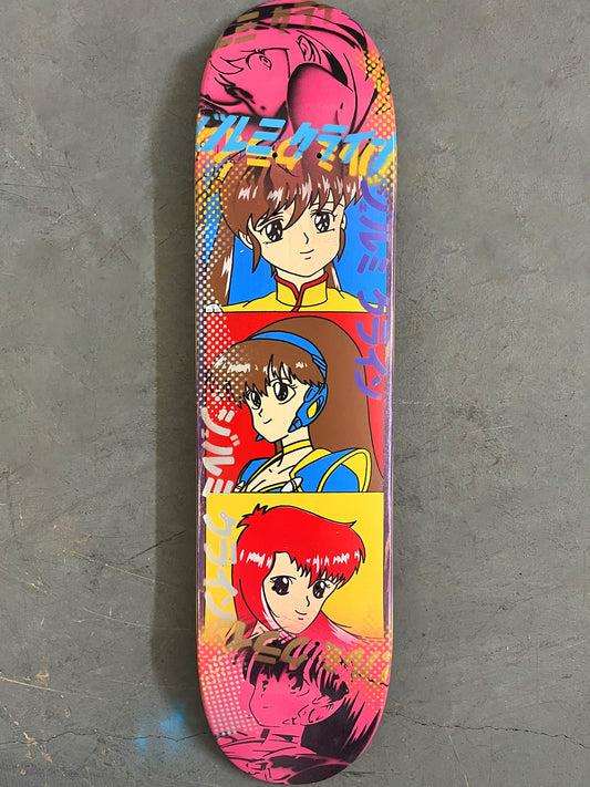 all stars 7.5 X 31.75 PINK MIXED PROCESS 1 OF 1 SIGNED