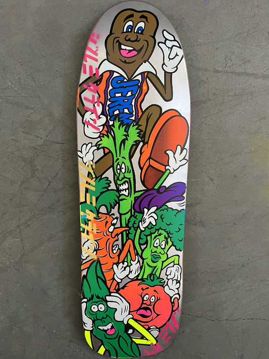 candy bar METALLIC SILVER 9.75 X 31.75 1 OF 1 SIGNED