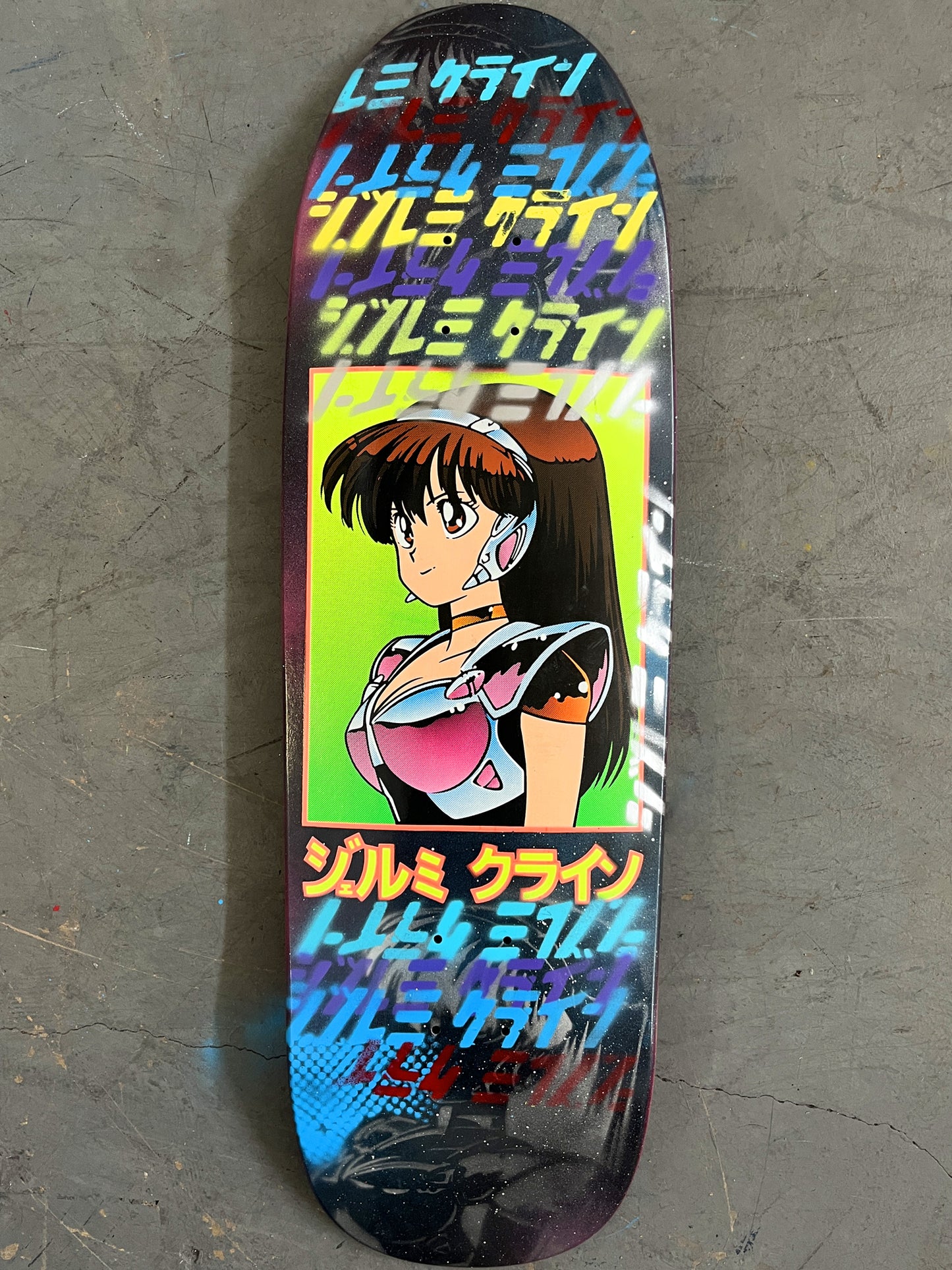 dream girl GALAXY HAND PAINTED BACKGROUND 9.5 X 31.75 1 OF 1