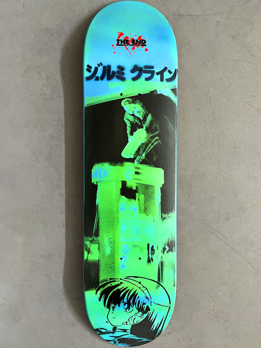 the end klein fast plant 8.25 X 32.25 HAND SCREENED MIS-PRINT MIXED PROCESS SIGNED 1 of 1