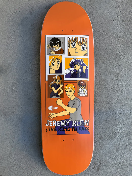 SIGNED jeremy klein kung fu kids classic 9.5 X 31.75 HAND SCREENED