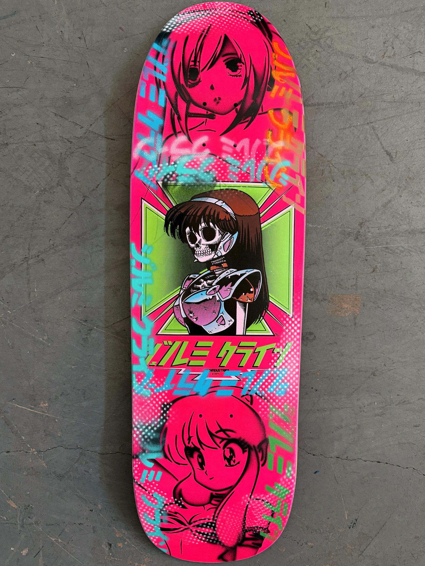 dream hawk PINK/BLACK 9.5 X 31.75 1 OF 1