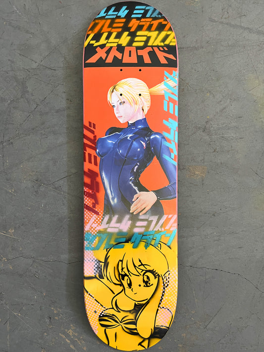 samus YELLOW/ORANGE 8.5 X 32 MIXED PROCESS 1 OF 1 SIGNED