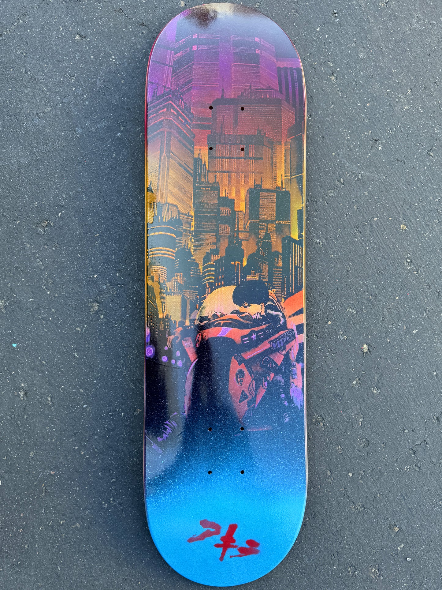 neo tokyo SUNSET 8.5 X 32.25 1 OF 1 SIGNED