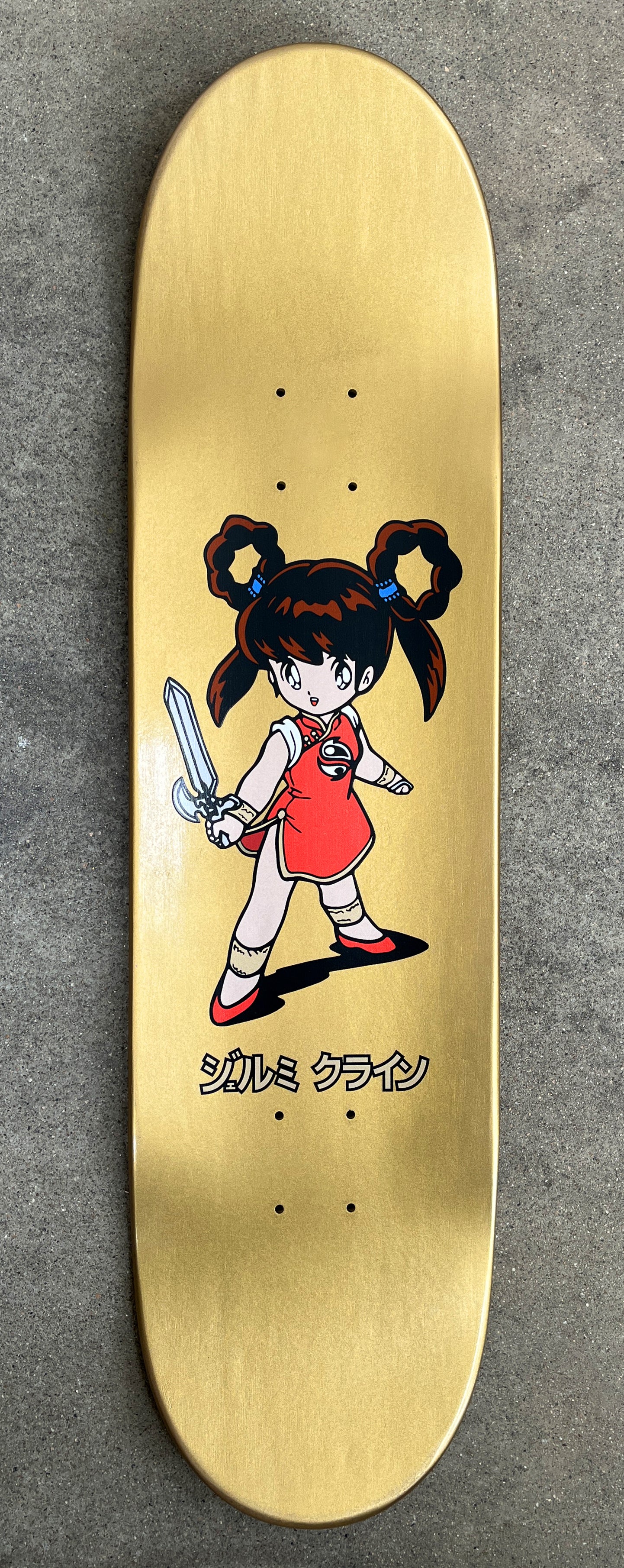 devil hunter yoko 8.5 X 32 METALLIC GOLD FULL DIP