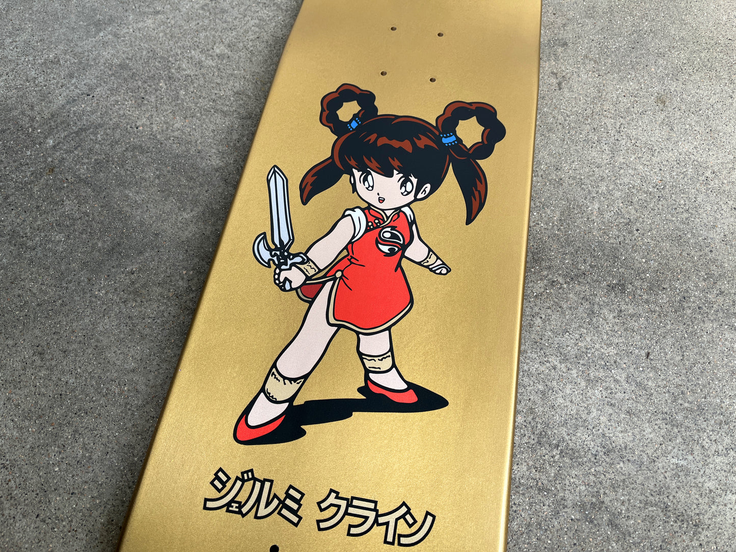 devil hunter yoko 8.5 X 32 METALLIC GOLD FULL DIP