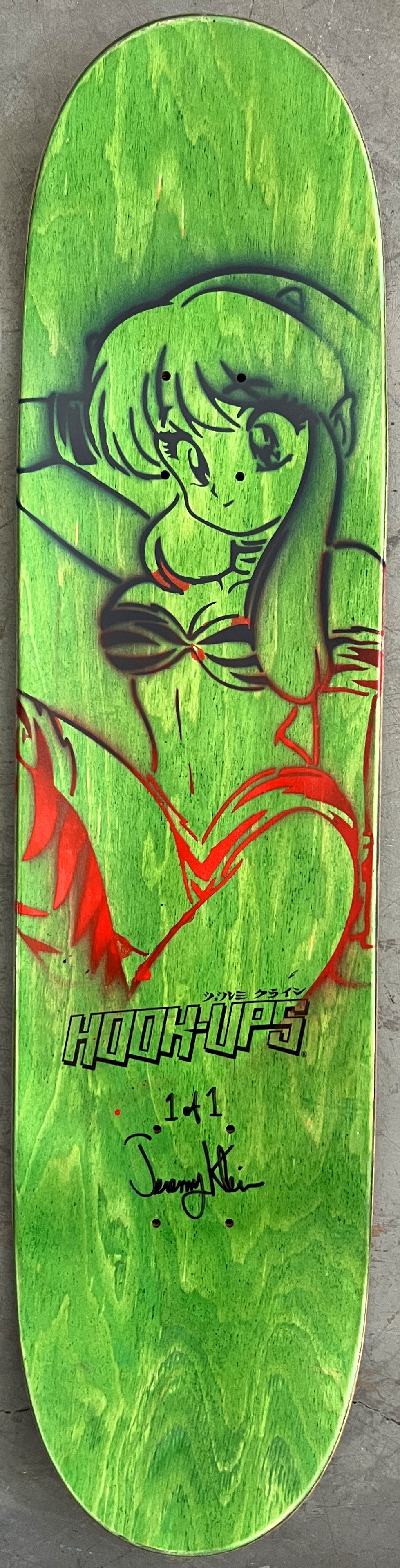 seesaw suzi 7.88 X 31.75 MAGENTA/PURPLE MIXED PROCESS SIGNED 1 of 1