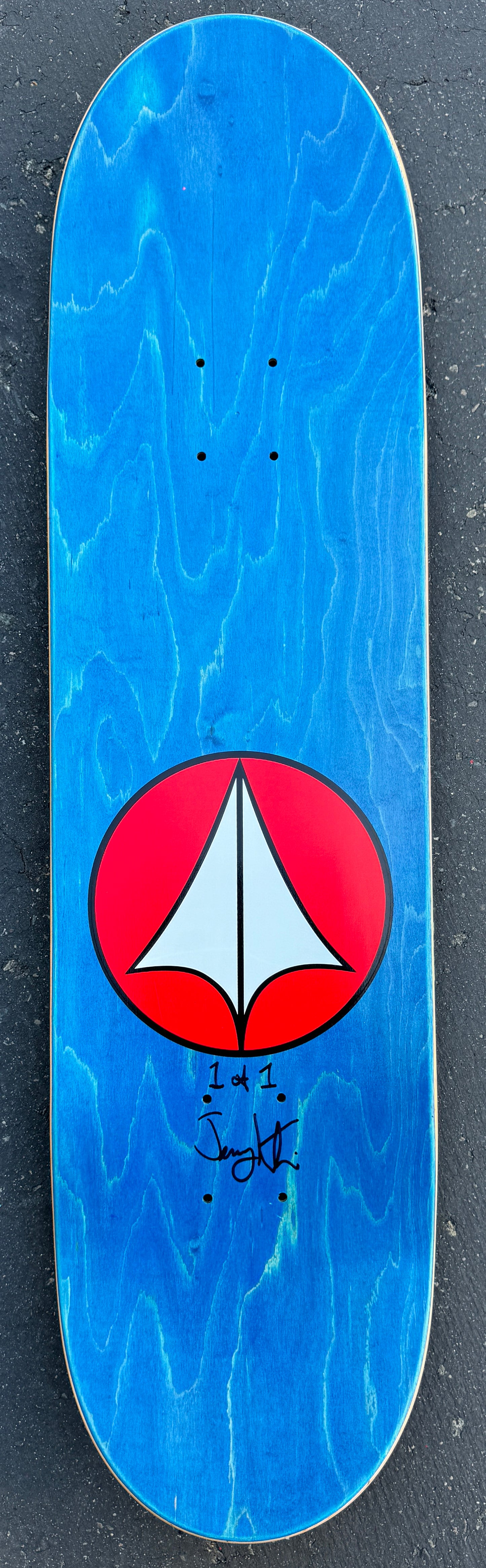 SIGNED macross 8.5 X 32.25 PURPLE/ORANGE/AUQA/BLUE STARDUST 1 of 1