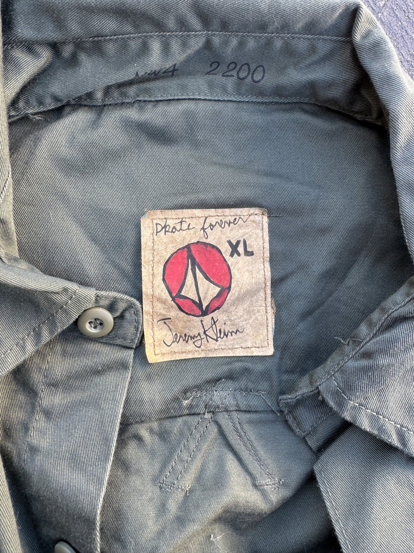 macross military jacket GREEN 1 OF 1