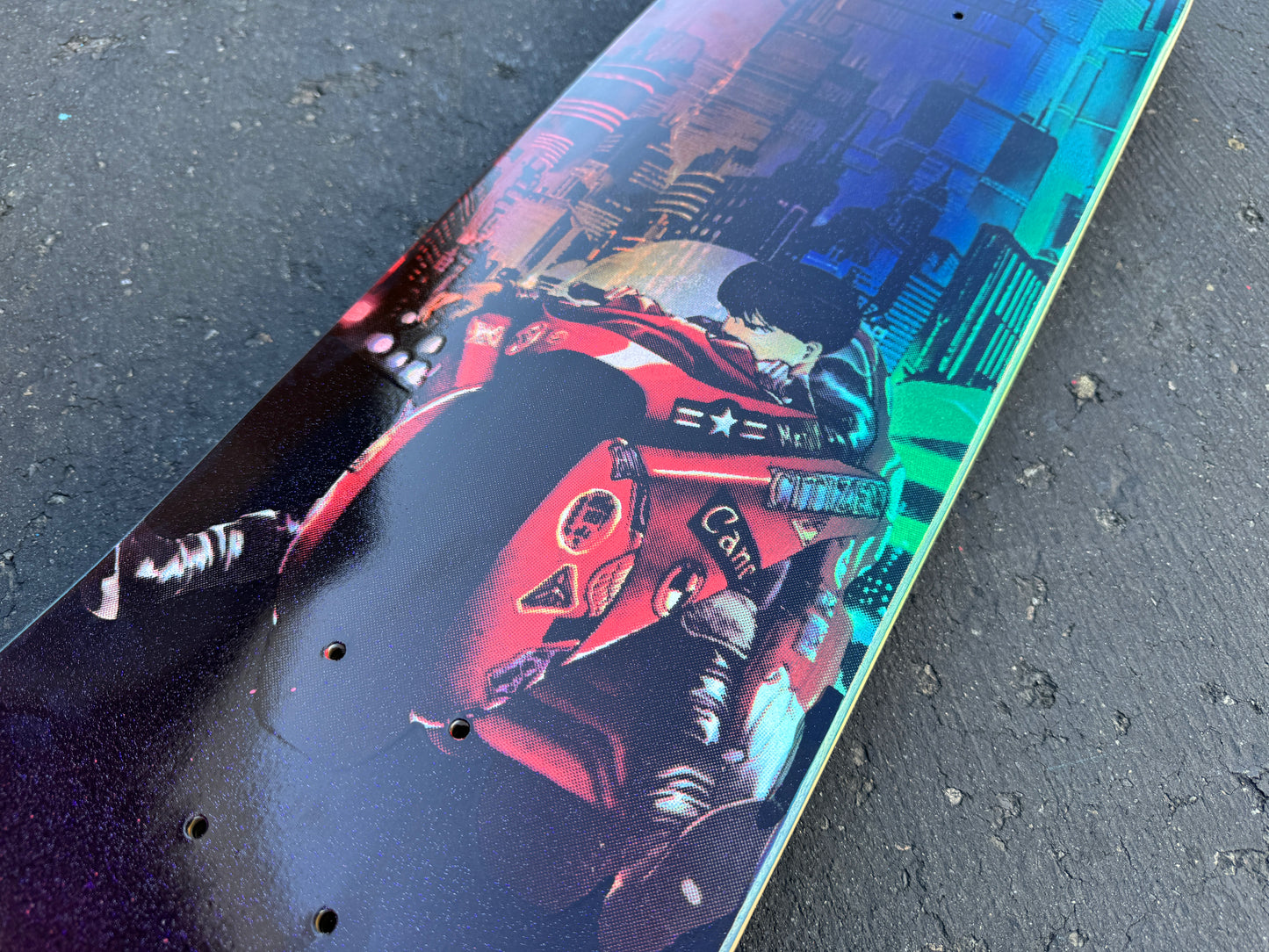neo tokyo SPECTRUM 8.5 X 32.25 1 OF 1 SIGNED