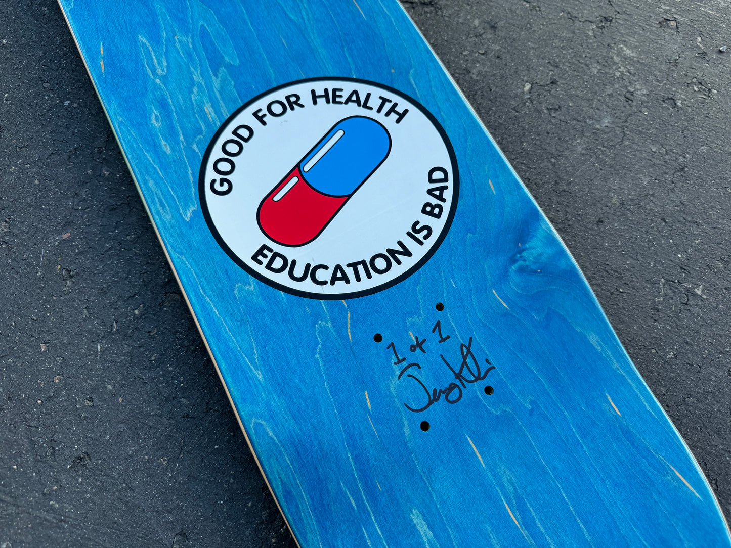 neo tokyo SPECTRUM 8.5 X 32.25 1 OF 1 SIGNED