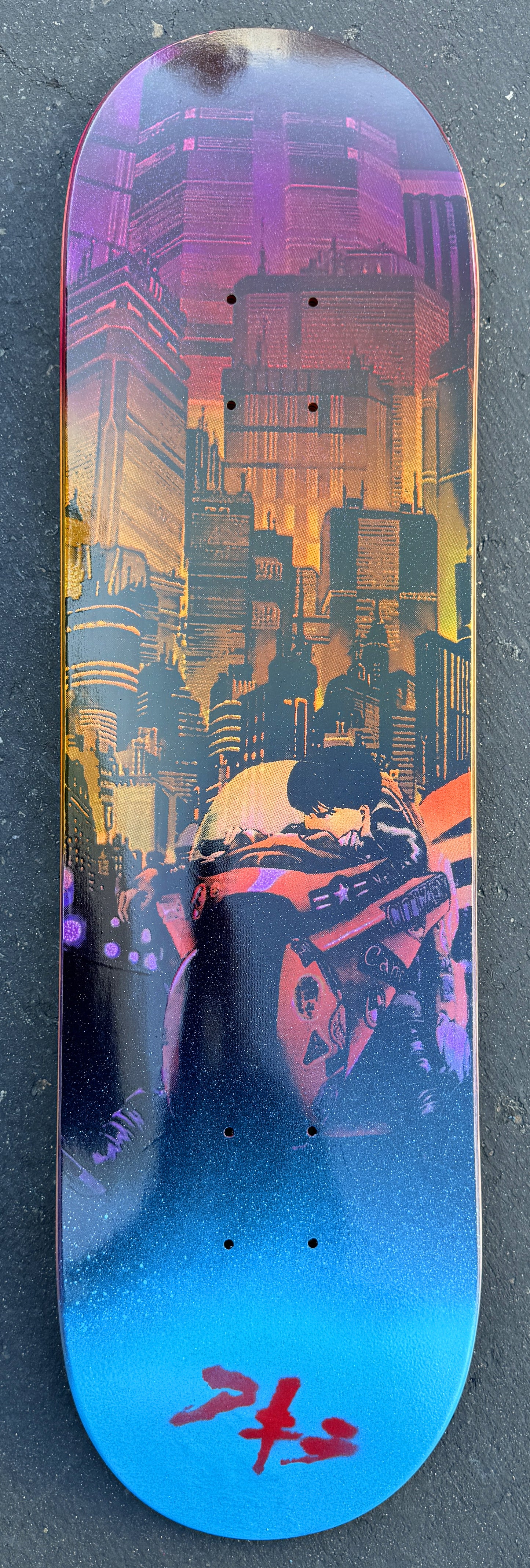 neo tokyo SUNSET 8.5 X 32.25 1 OF 1 SIGNED
