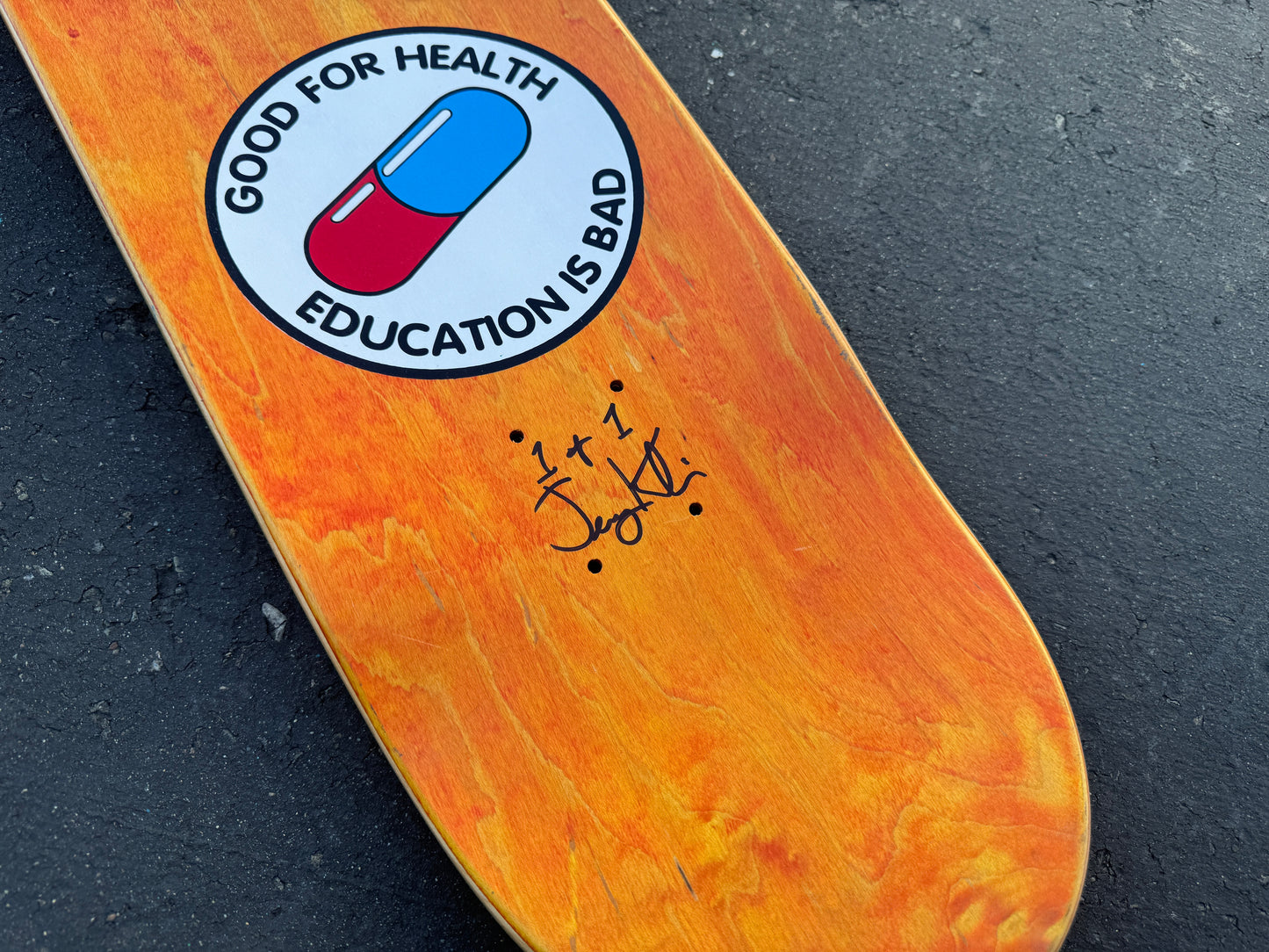 neo tokyo SUNSET 8.5 X 32.25 1 OF 1 SIGNED