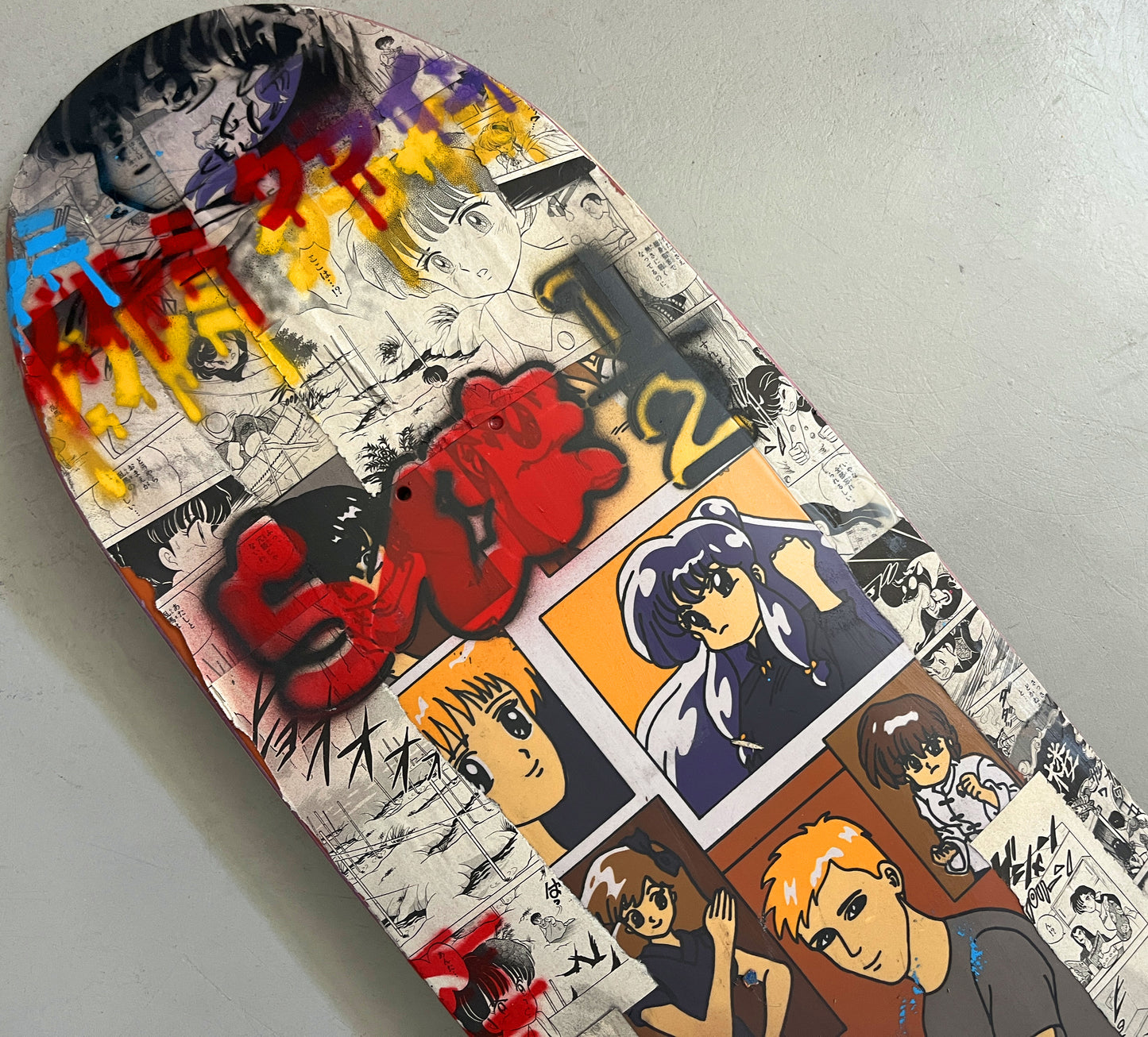 kung-fu kids HAND SCREENED/WHEATPASTE/GLUE/COMICS/SPRAY PAINT - 9.5 X 31.75 1 OF 1 #5