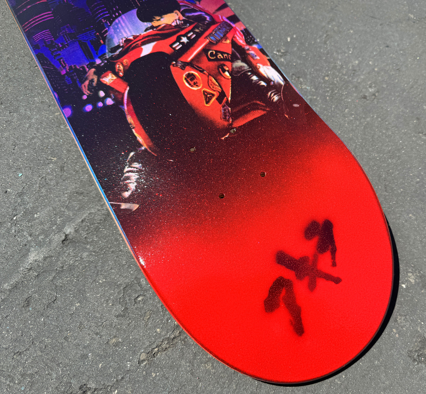 neo tokyo RED MIST 8.5 X 32.25 1 OF 1 SIGNED