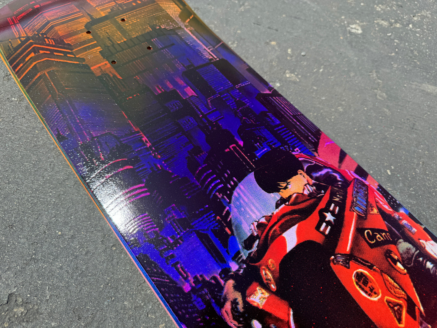 neo tokyo RED MIST 8.5 X 32.25 1 OF 1 SIGNED