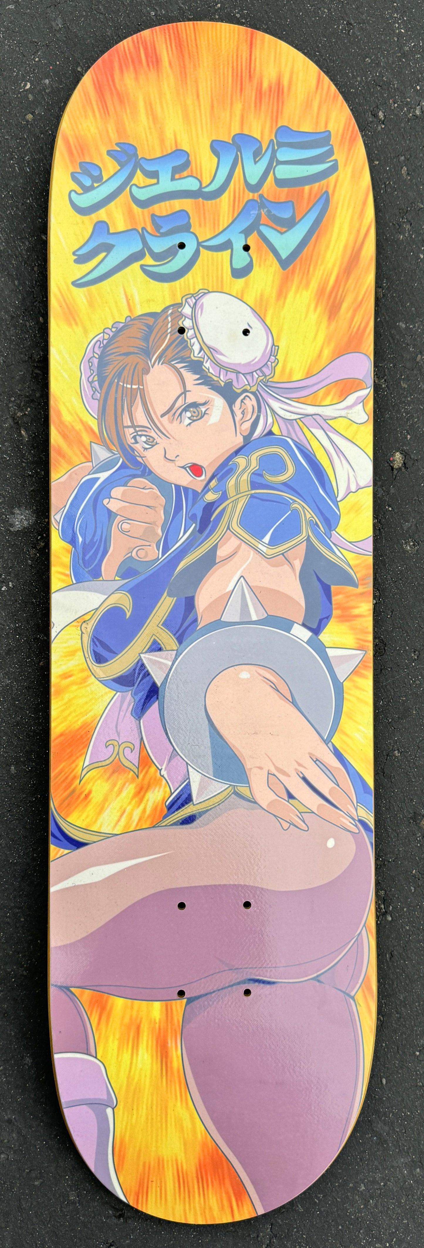 chun li SLICK BOTTOM 8.25 X 32.25