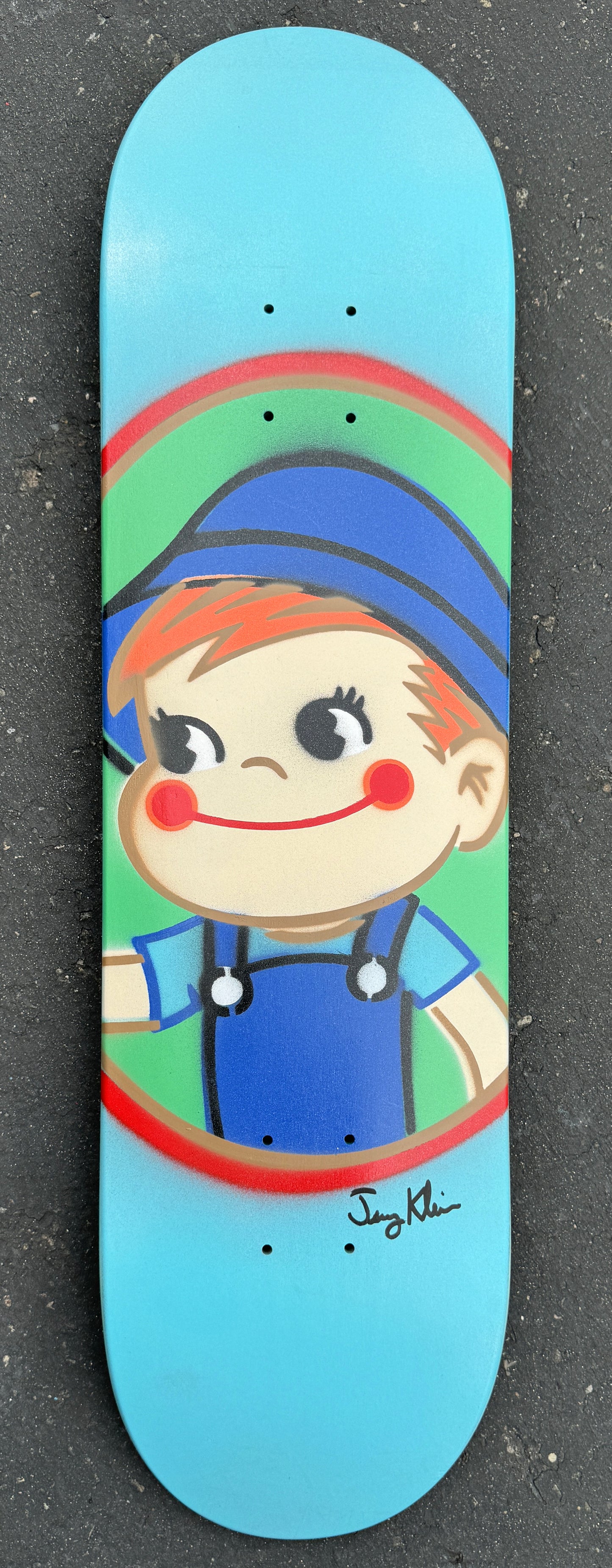 HAND PAINTED milkboy board 1 of 1 SIGNED