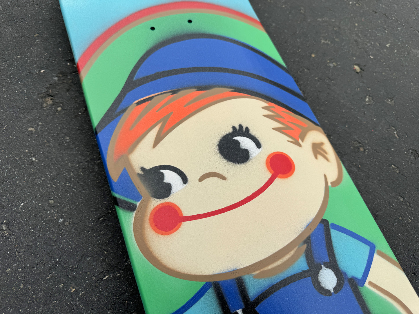 HAND PAINTED milkboy board 1 of 1 SIGNED