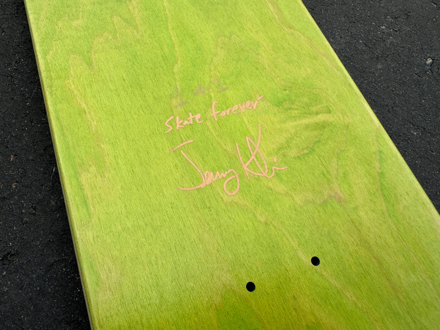 HAND PAINTED milkboy board 1 of 1 SIGNED
