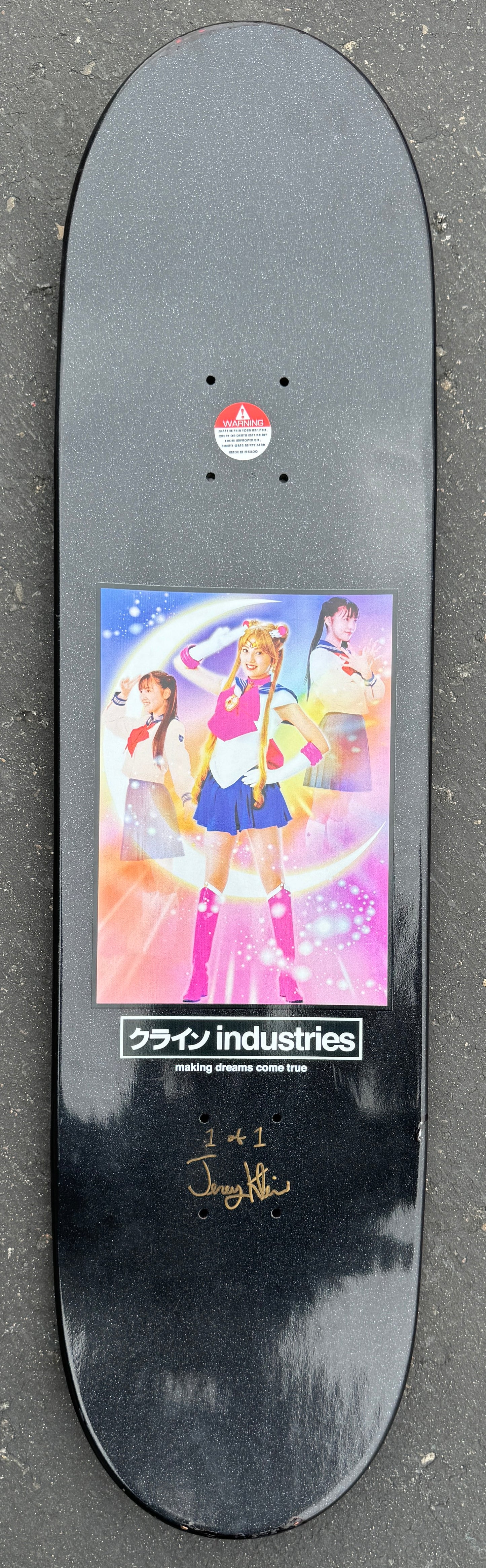 eternal moon RED ANODIZED 8.5 X 32 SIGNED 1 OF 1