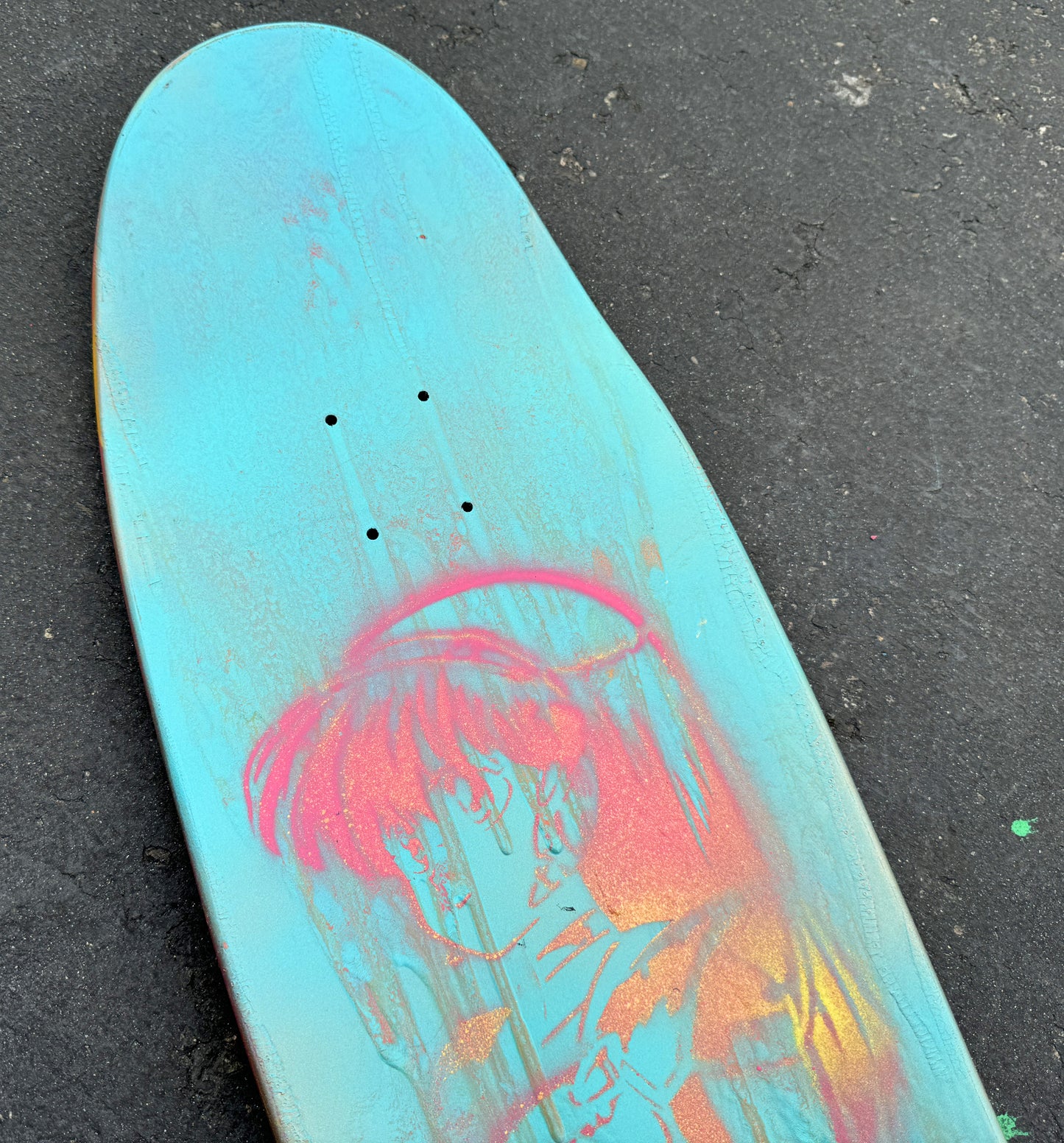 1 of 1 dream girl hand painted #2