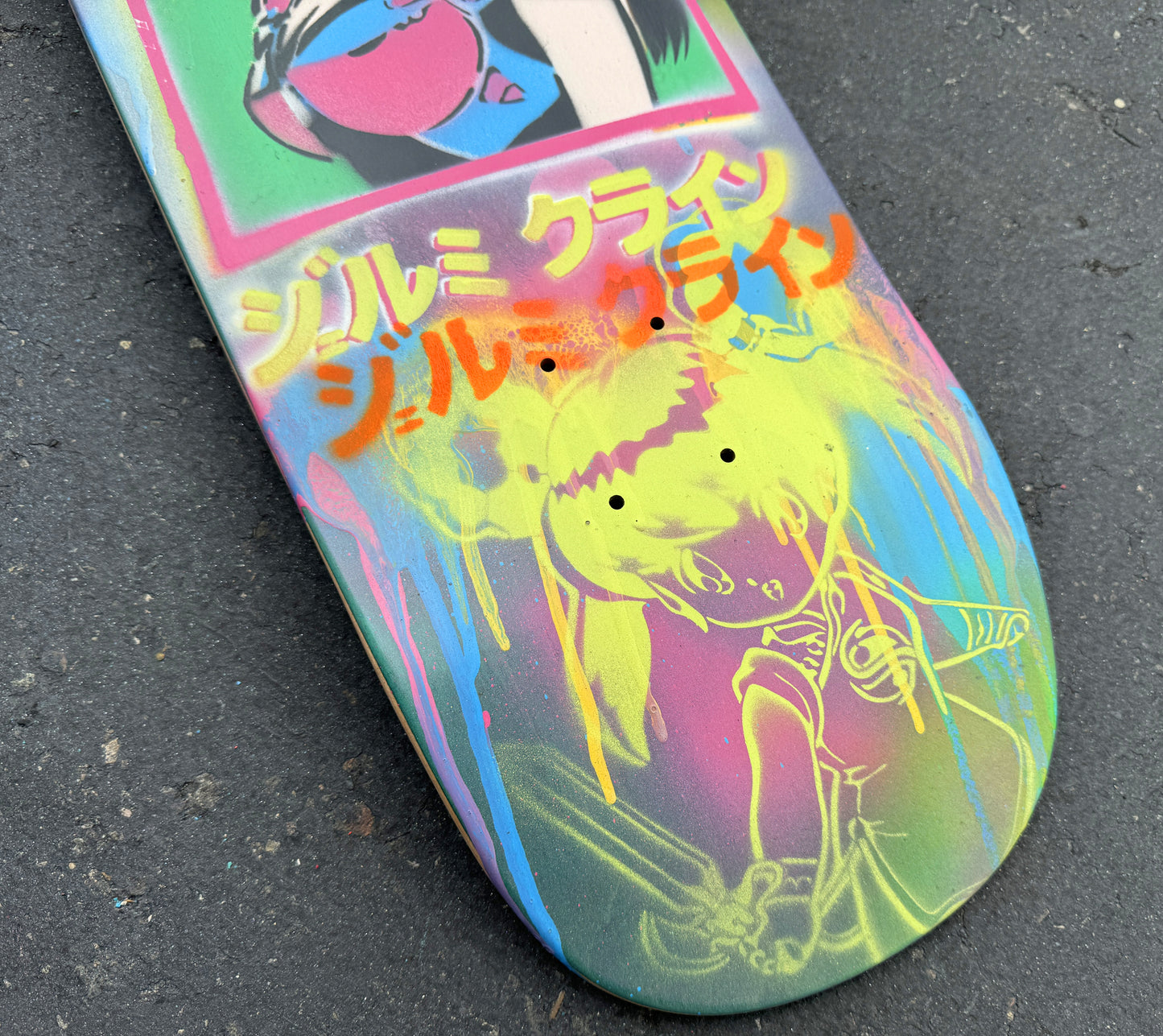 1 of 1 dream girl hand painted #4