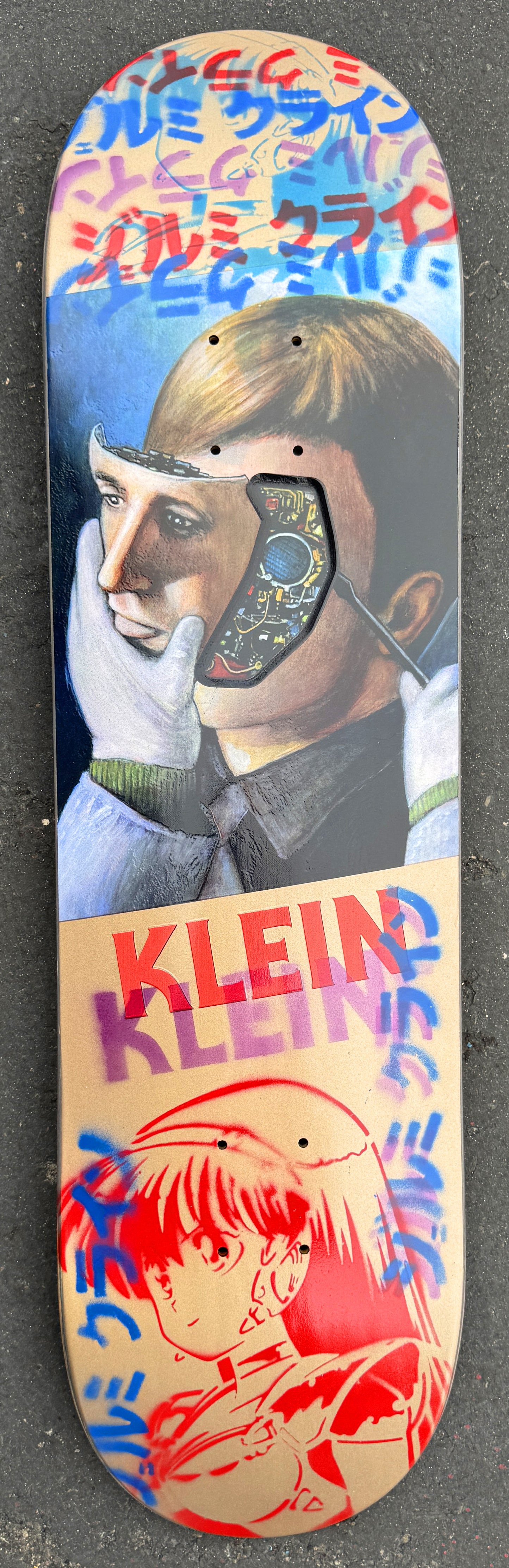 klein hammers GOLD/RED 8.25 X 32.25 MIXED PROCESS 1 of 1