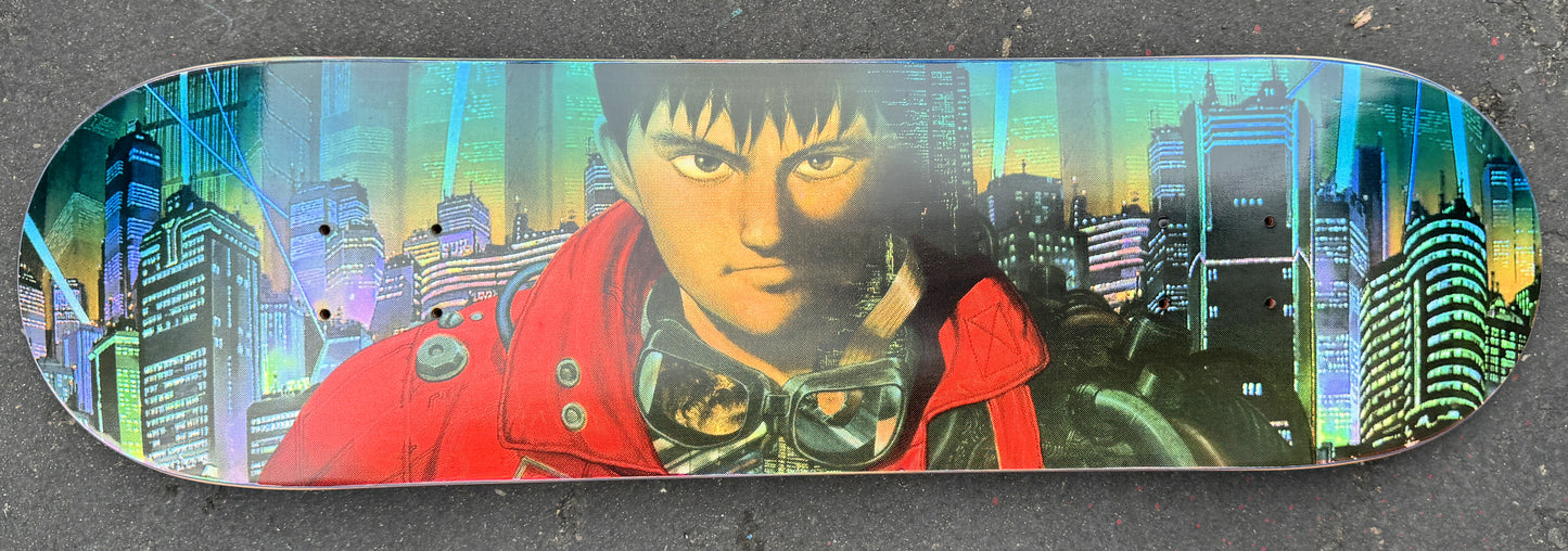 neo tokyo 2 MISPRINT TOP GRAPHIC MIXED PROCESS GRADIENT 8.5 X 32.25 1 OF 1 SIGNED