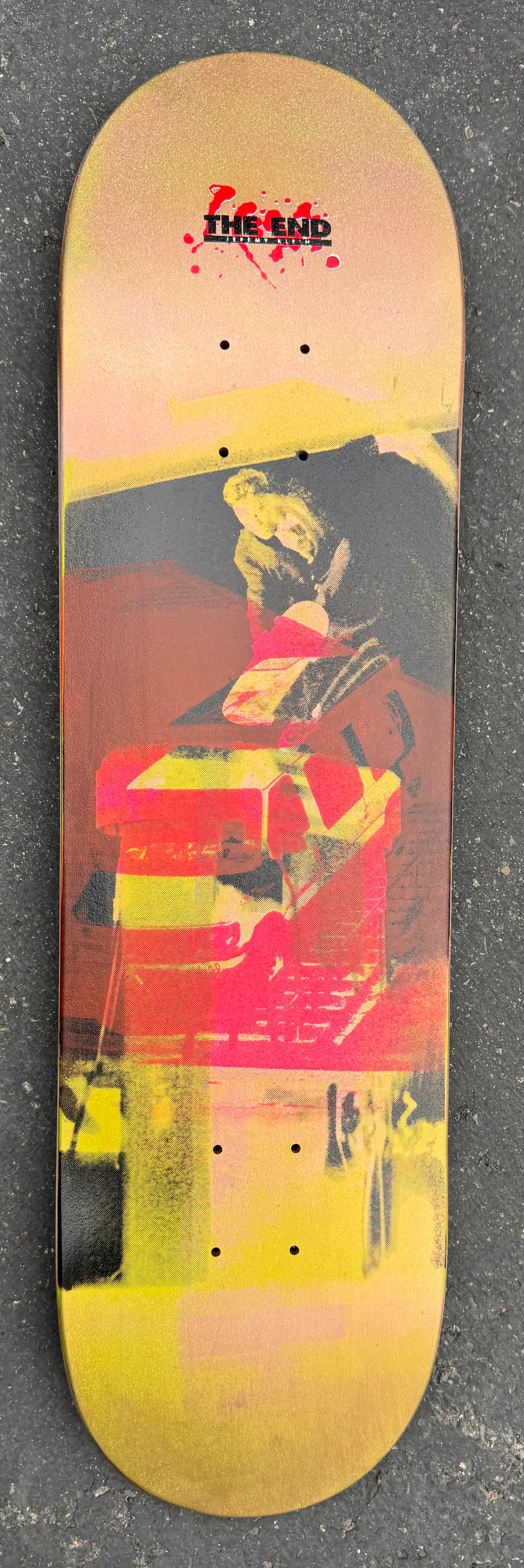 klein fast plant MISPRINT EL TORO MIXED PROCESS 8.25 X 32.25 1 OF 1 SIGNED