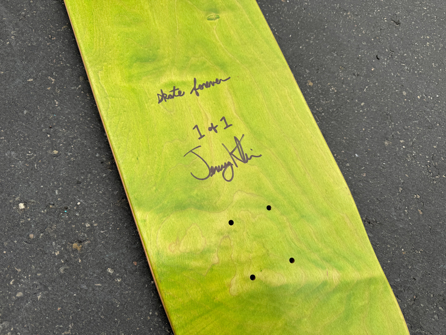klein fast plant MISPRINT EL TORO MIXED PROCESS 8.25 X 32.25 1 OF 1 SIGNED