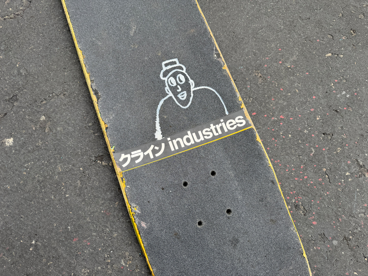 klein personal rider board #2- 8.25 X 32.25 1 OF 1 SIGNED