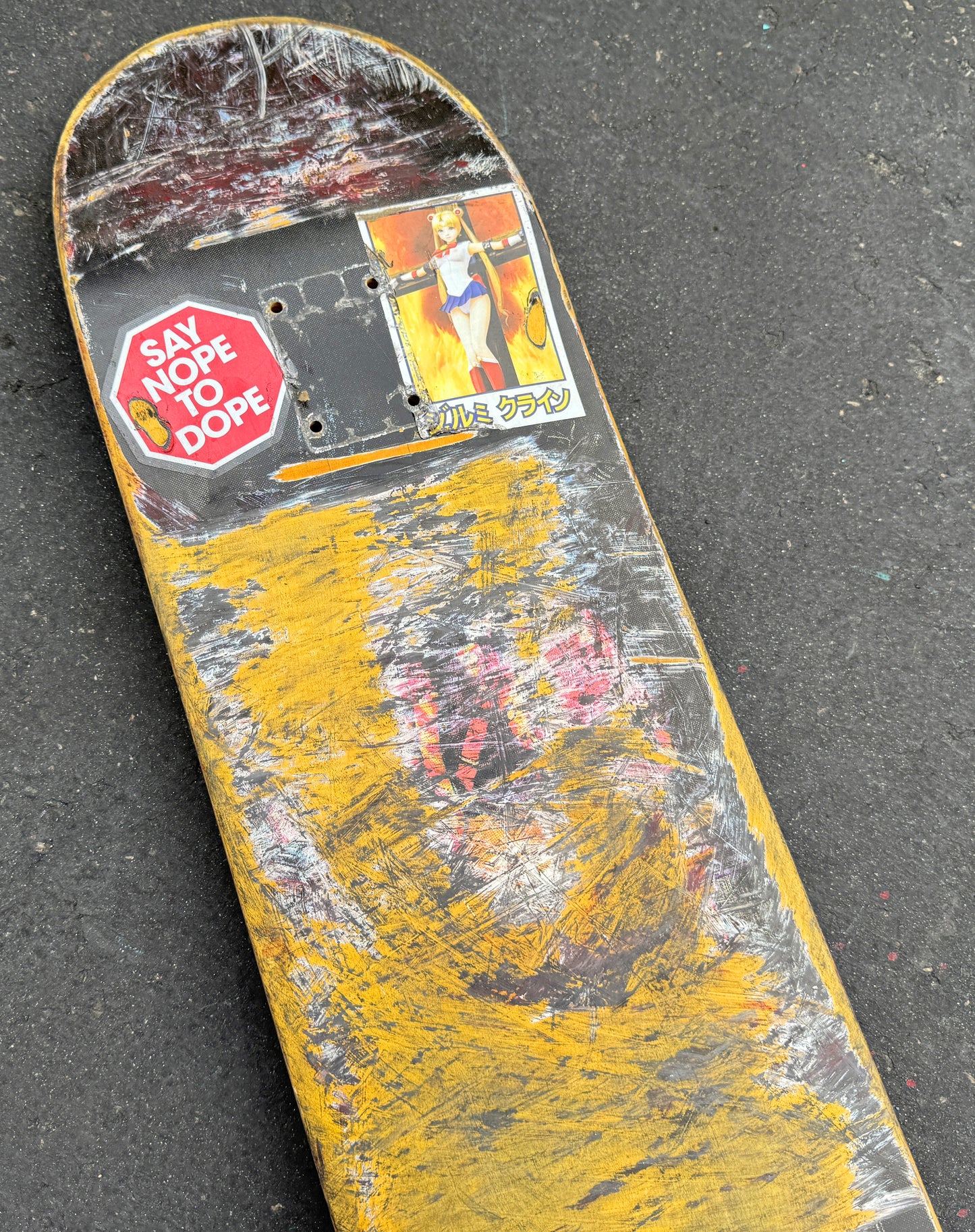 klein personal rider board #4 - 8.25 X 32.25 1 OF 1 SIGNED
