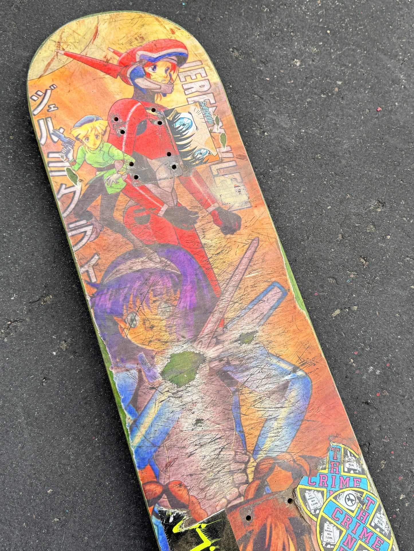 klein personal rider board #5 - 8.25 X 32.25 1 OF 1 SIGNED