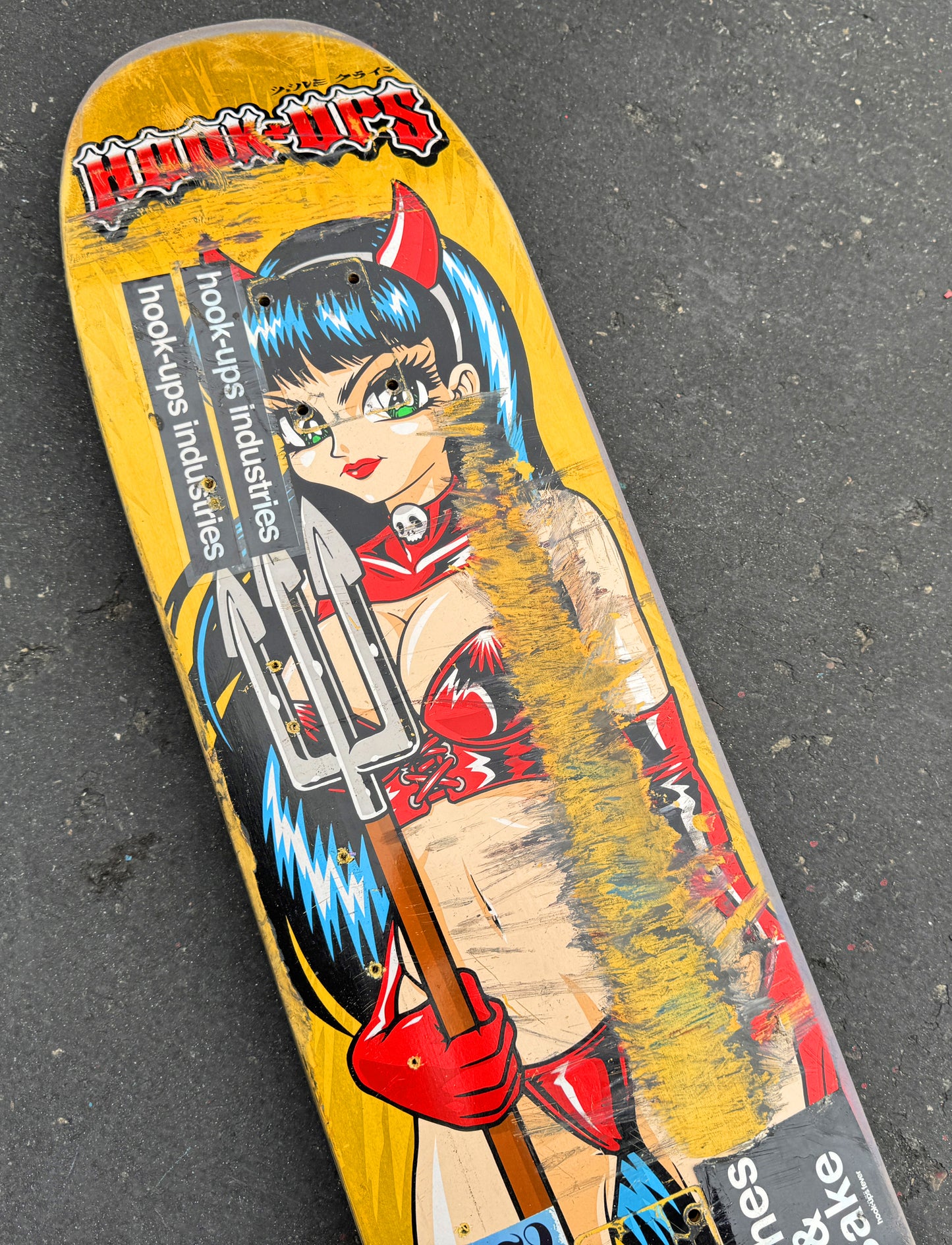 klein personal rider board #7 - 8.25 X 32.25 1 OF 1 SIGNED