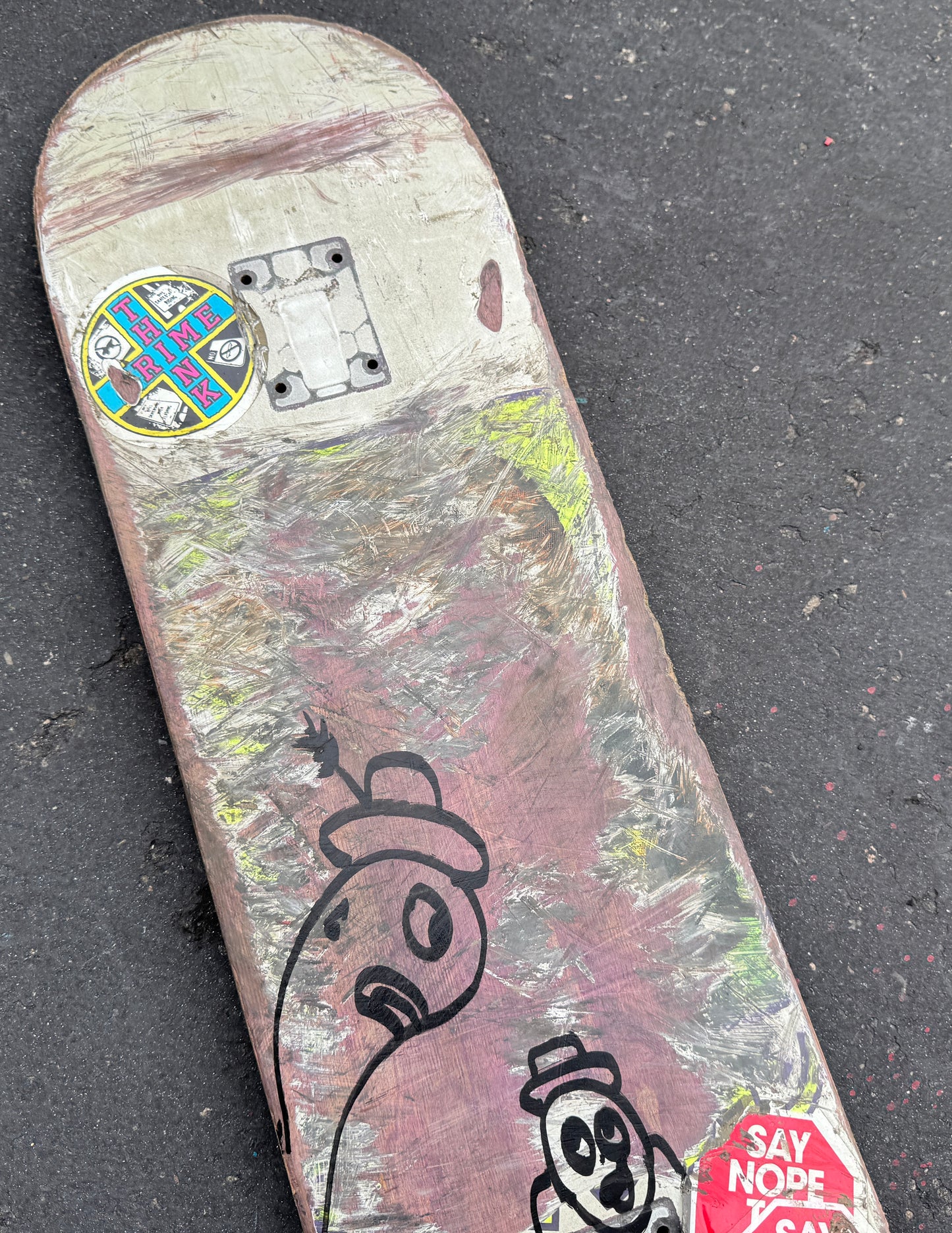 klein personal rider board #6 - 8.25 X 32.25 1 OF 1 SIGNED