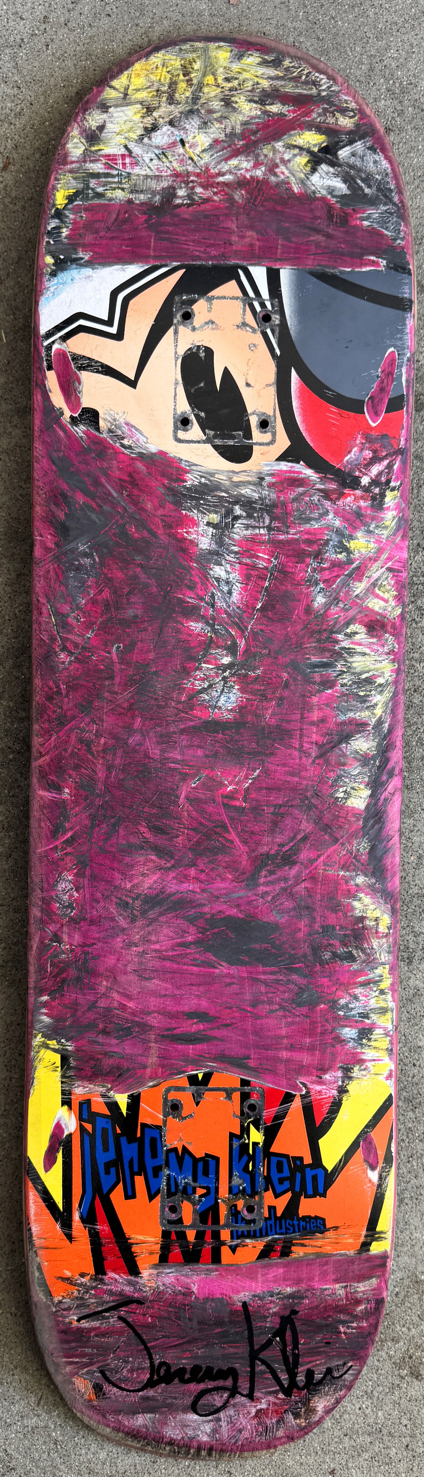 klein personal rider board #8 - 8.0 X 31.75 1 OF 1 SIGNED