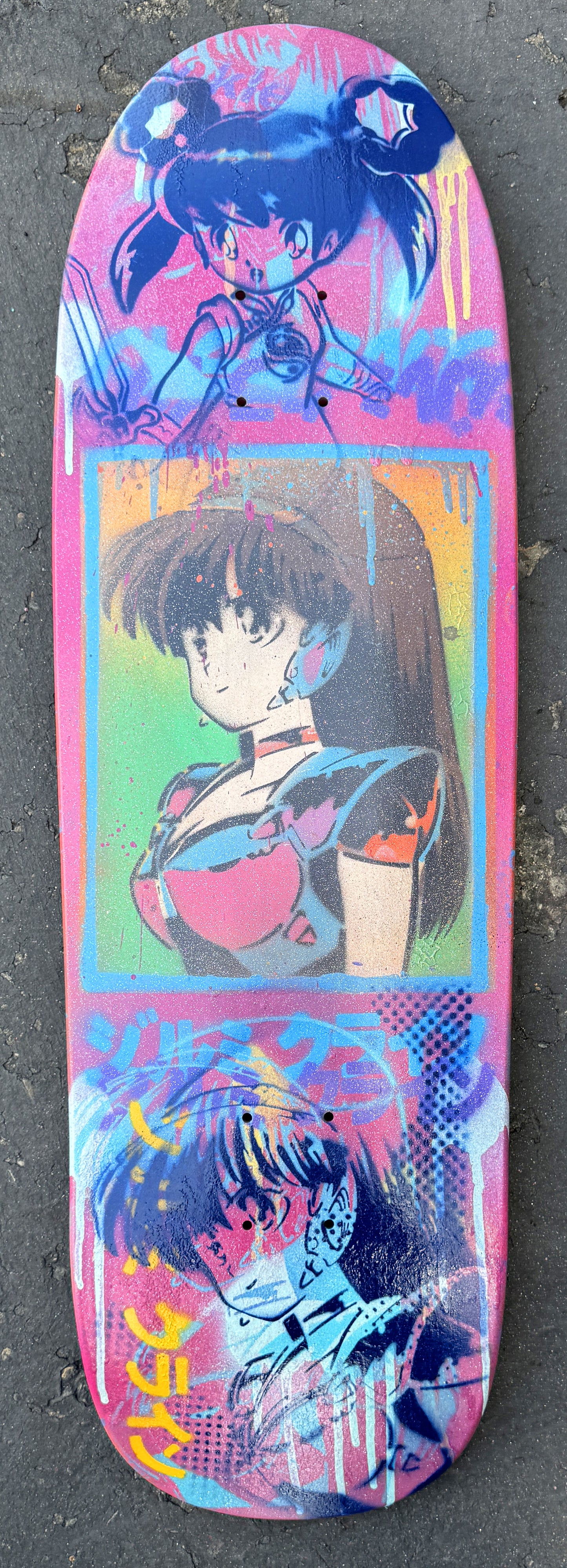 1 of 1 dream girl hand painted #19