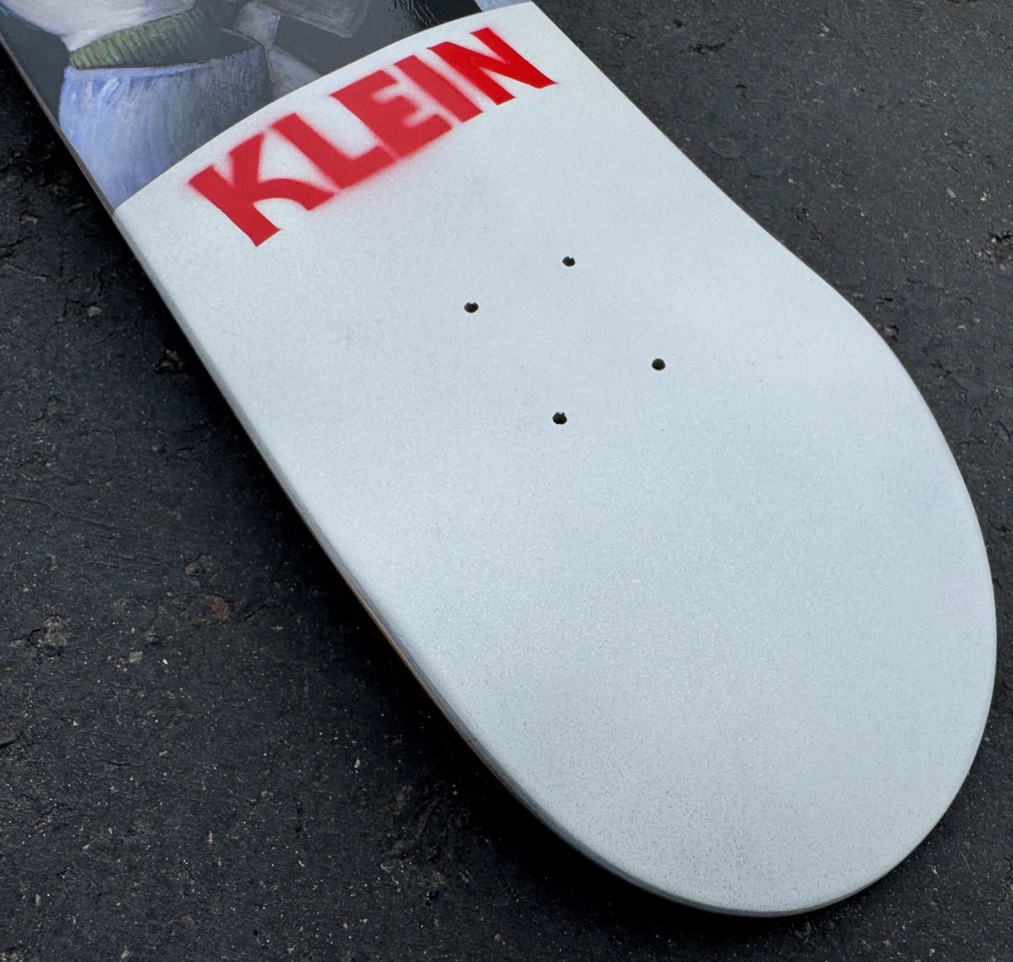 klein hammers WHITE GLITTER 8.25 X 32.25 MIXED PROCESS