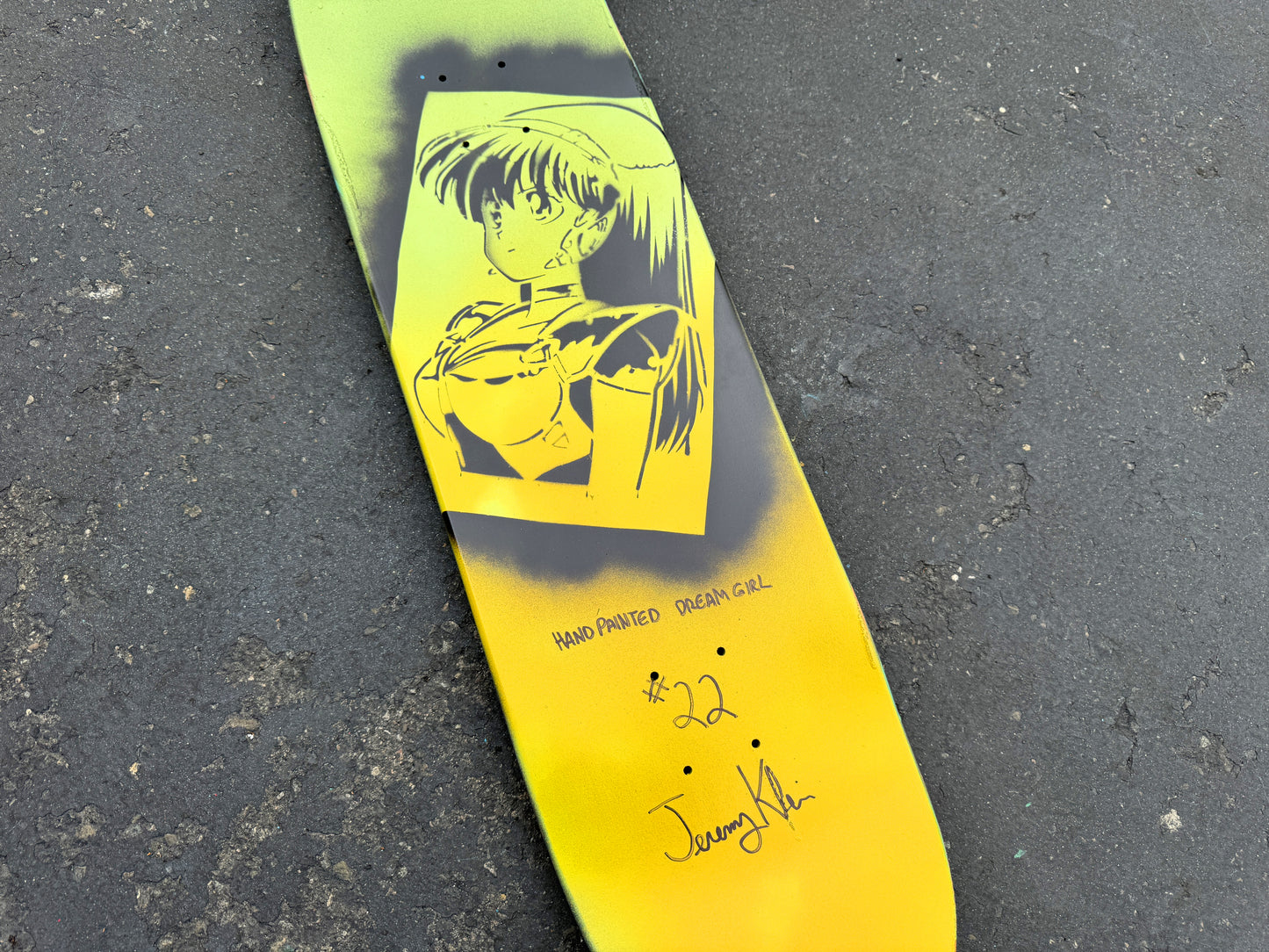 1 of 1 dream girl hand painted #22