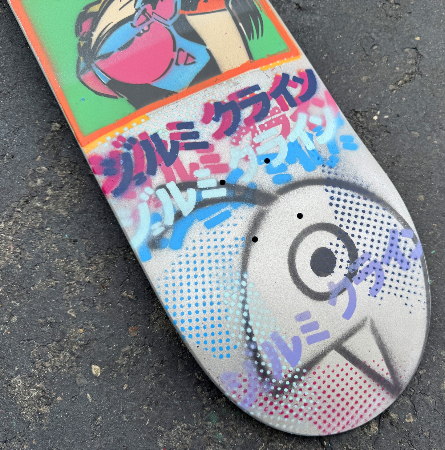 1 of 1 dream girl hand painted #25
